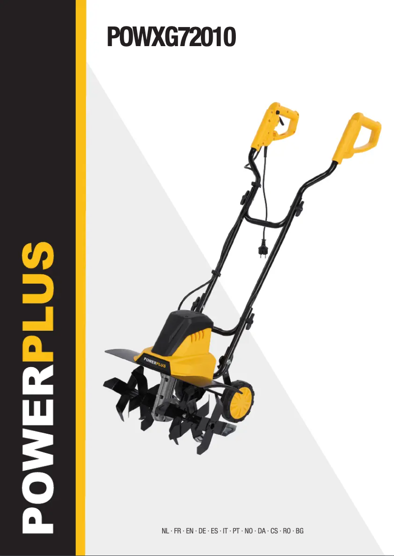 Page 1 de la notice Manuel utilisateur PowerPlus POWXG72010
