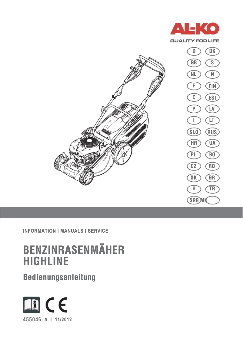 Image de la première page du manuel de l'appareil Highline 473 P