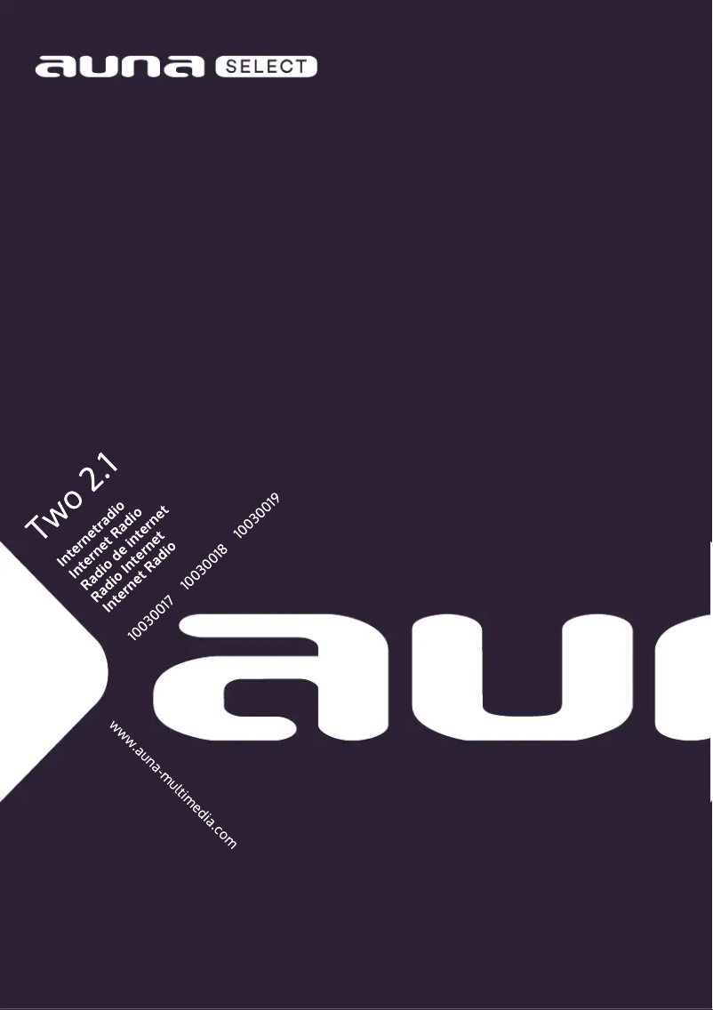 Page n°1 - Manuel utilisateur Auna Two 2.1