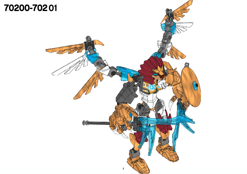 Page n°1 - Manuel utilisateur Lego Chi Eris