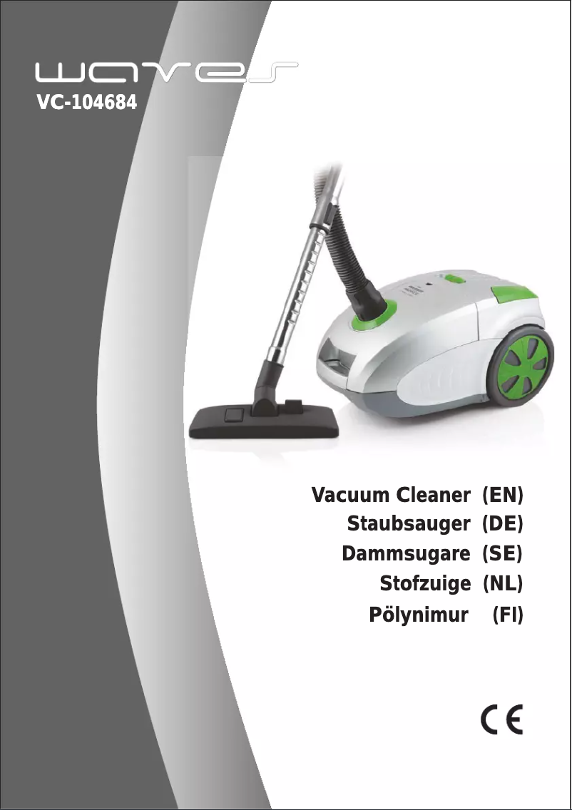 Page n°1 - Manuel utilisateur Waves VC-104684