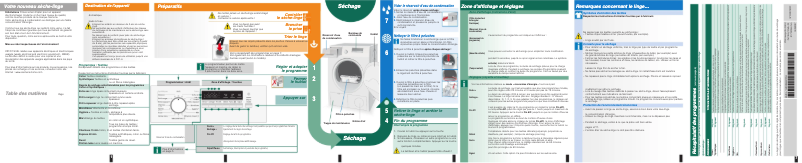Image de la première page du manuel de l'appareil WT44B290FF
