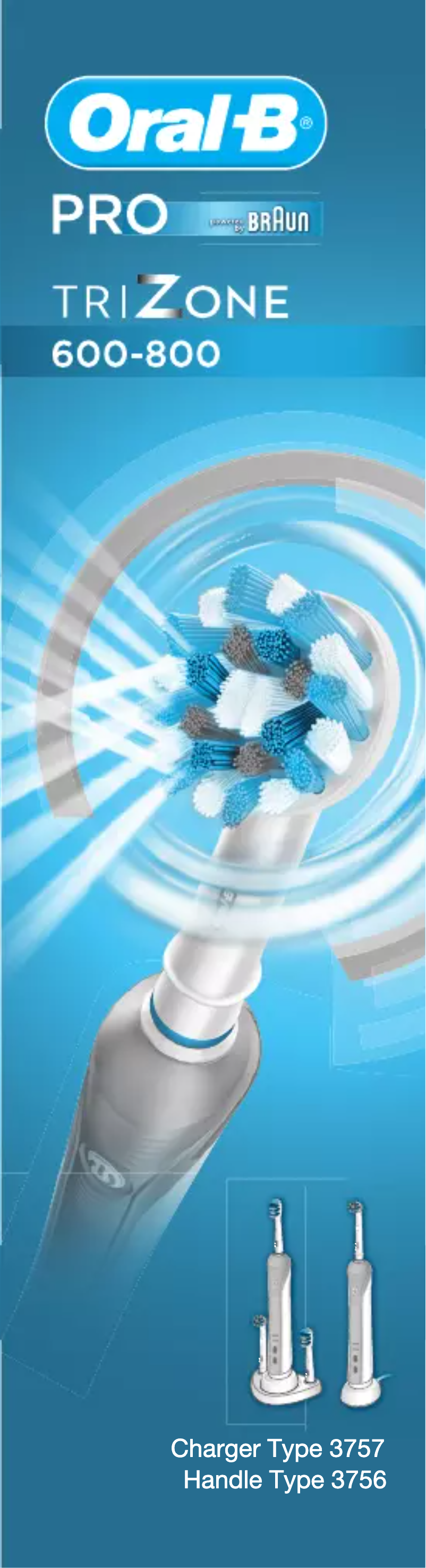 Page 1 de la notice Manuel utilisateur Oral-B PRO 690