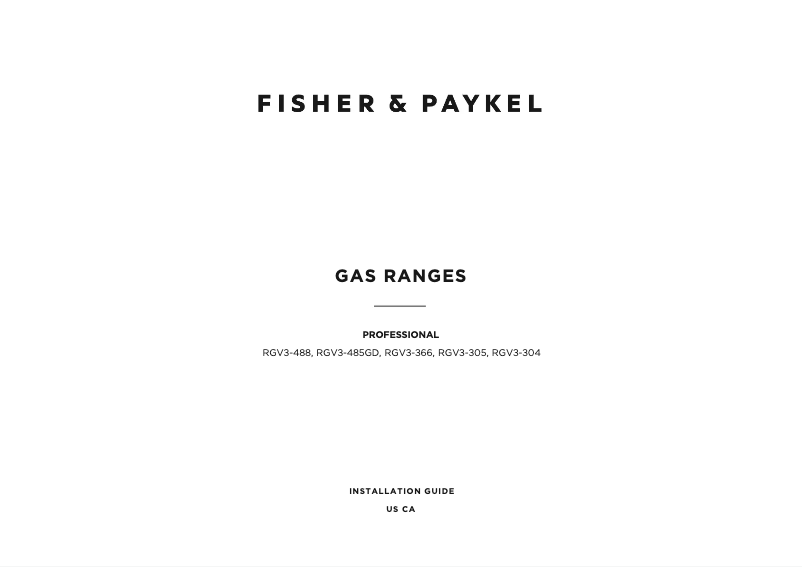 Image de la première page du manuel de l'appareil RGV3-366-N