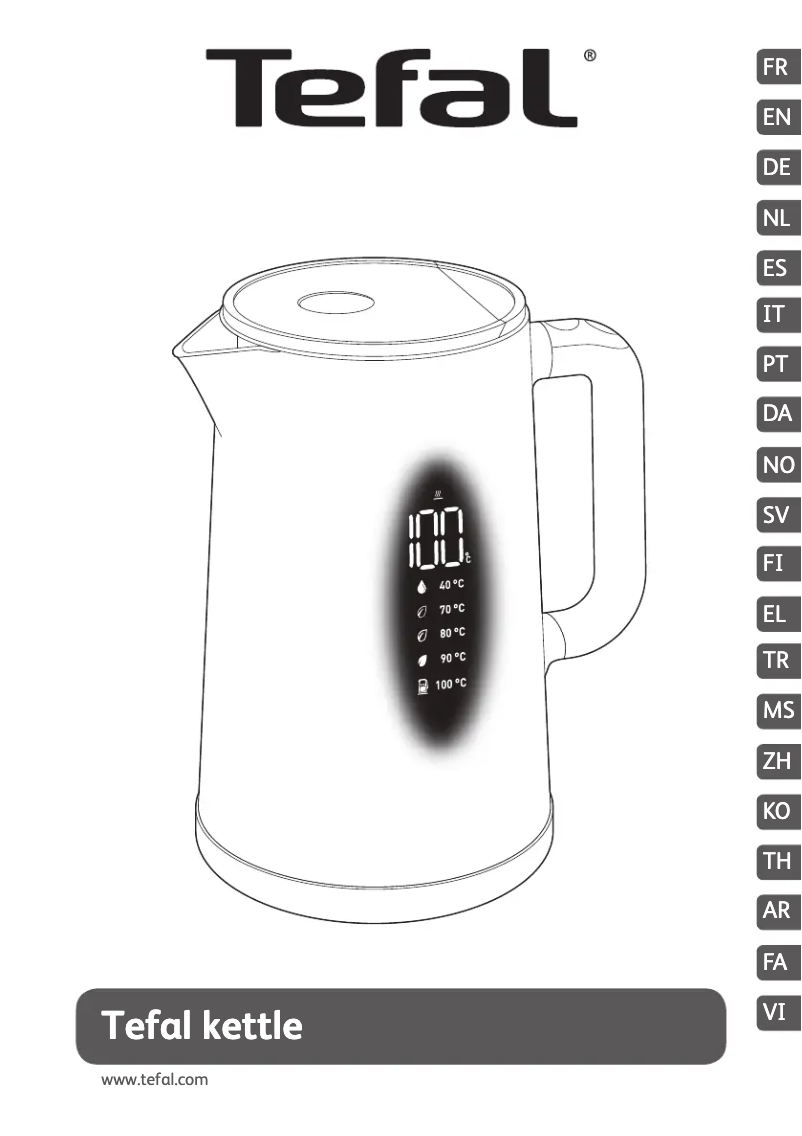 Page n°1 - Manuel utilisateur Tefal KO851