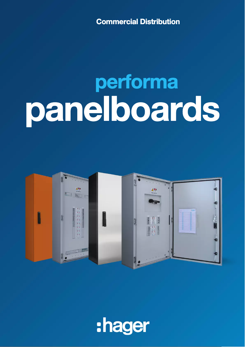 Page n°1 - Brochure Hager JPA9600M20TX