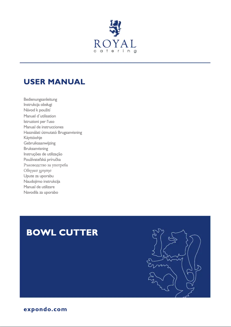 Image de la première page du manuel de l'appareil RCKC-6001