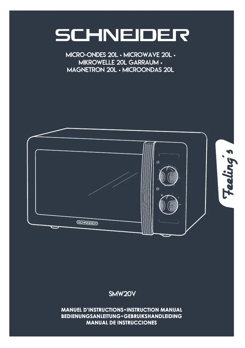 Image de la première page du manuel de l'appareil SMW20VCR