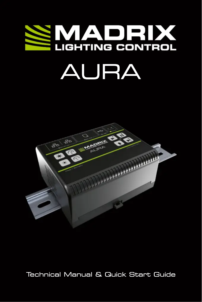 Page 1 de la notice Manuel utilisateur Madrix Aura 8