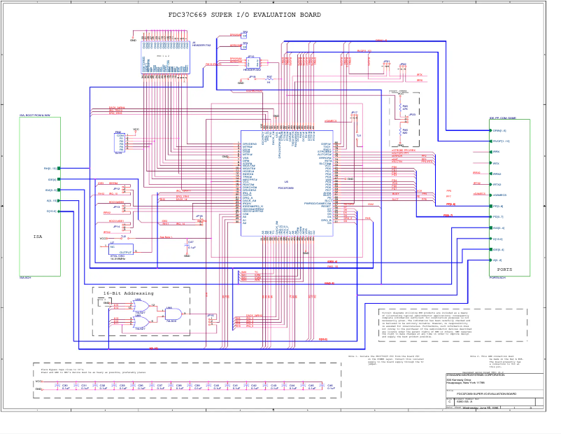 Page 1 de la notice Manuel utilisateur Microchip FDC37C669