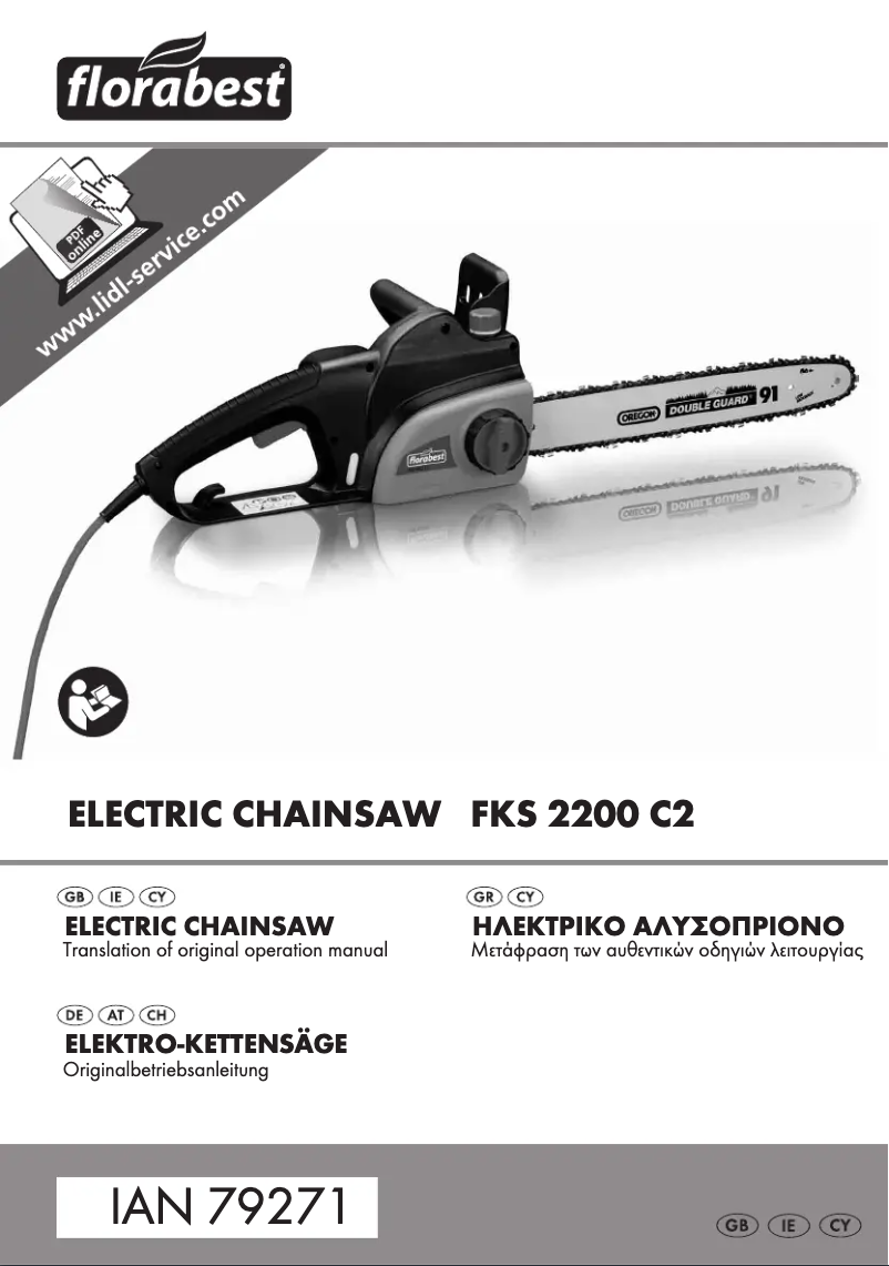 Page n°1 - Manuel utilisateur Florabest FKS 2200 C2