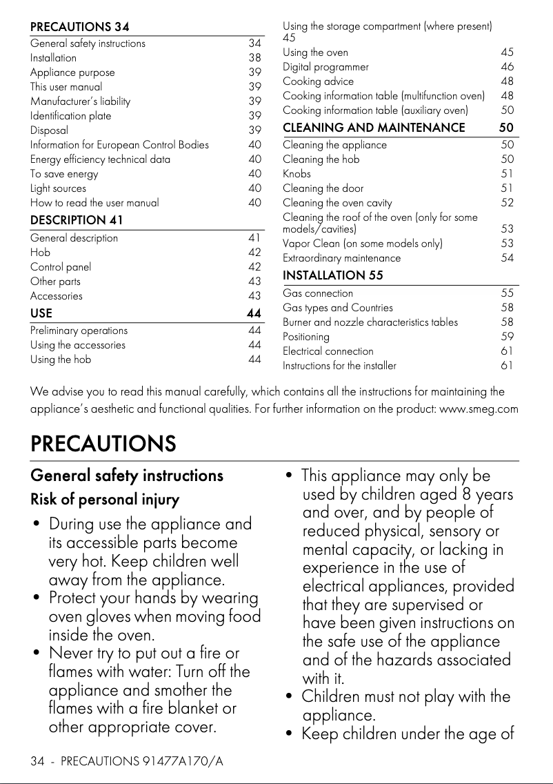 Imagen de la primera página del manual del dispositivo TR4110X-1