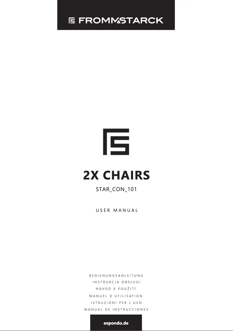 Page n°1 - Manuel utilisateur Fromm & Starck STAR_CON_101