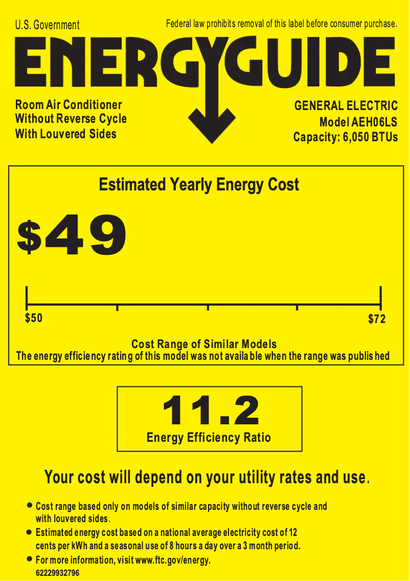 Image de la première page du manuel de l'appareil AEH06LS