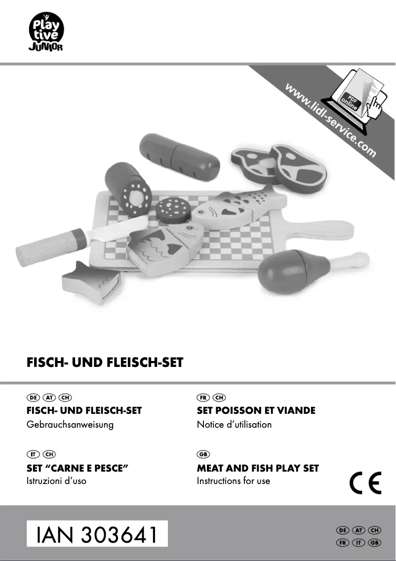 Imagen de la primera página del manual del dispositivo IAN 303641