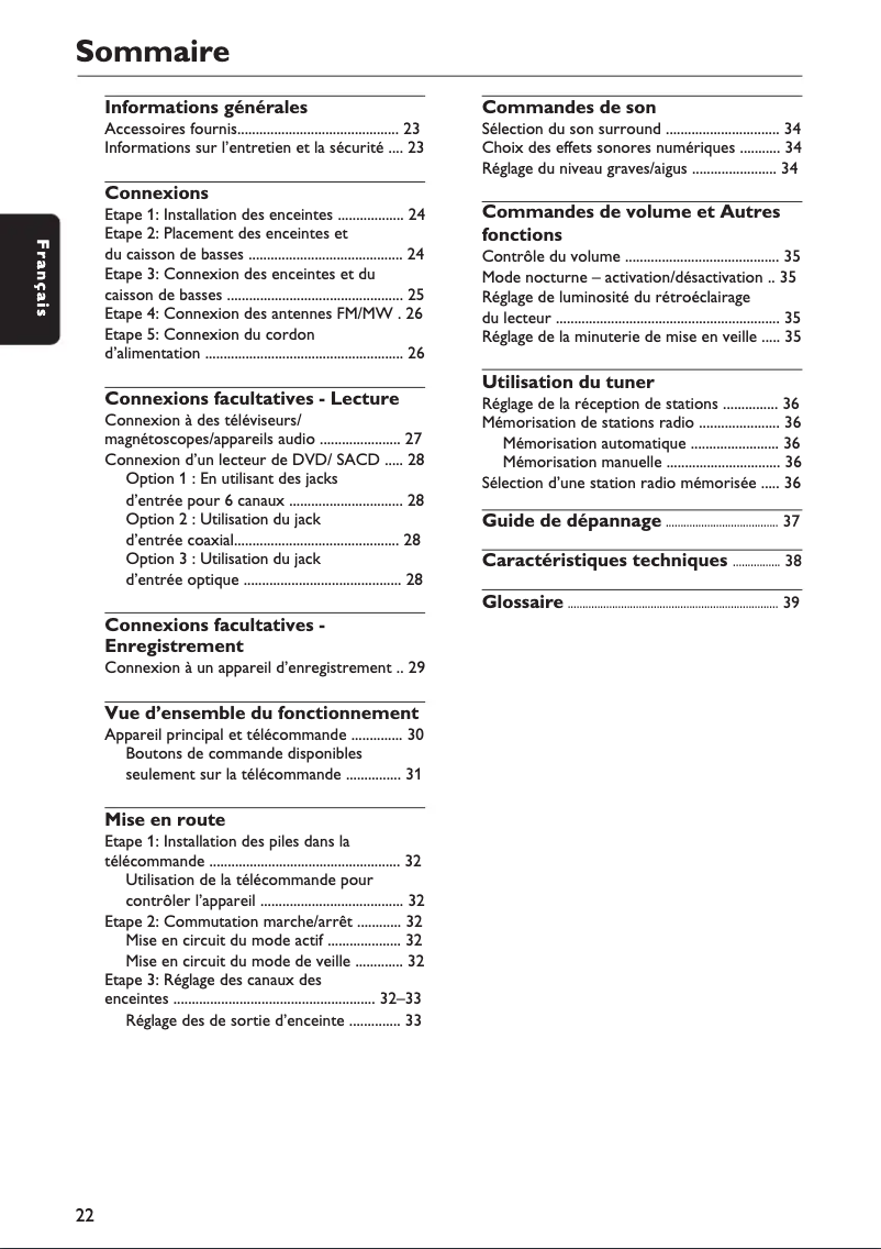 Imagen de la primera página del manual del dispositivo LX600