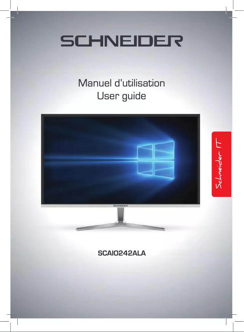 Page 1 de la notice Manuel utilisateur Schneider SCAIO242ALA