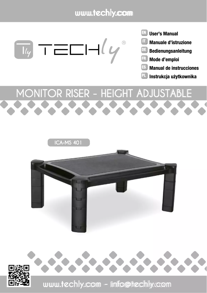 Page 1 de la notice Manuel utilisateur Techly ICA-MS 401
