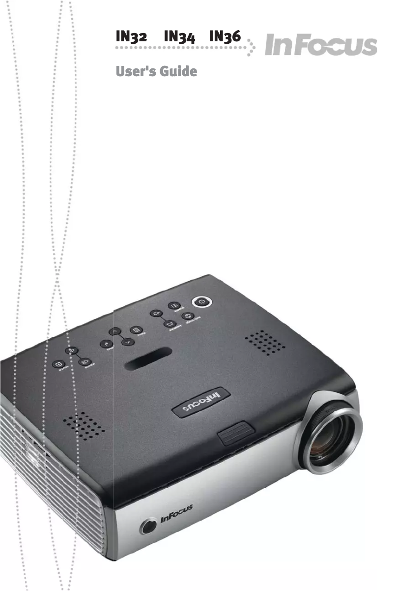 Page 1 de la notice Manuel utilisateur InFocus IN32