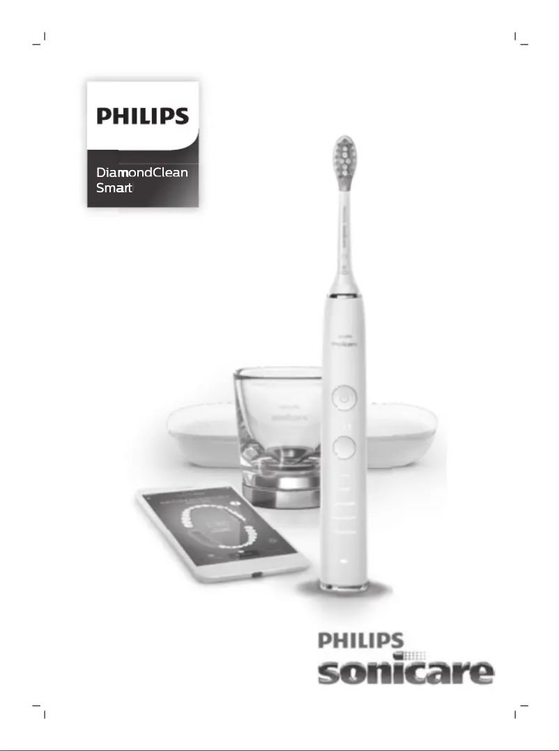 Page 1 de la notice Manuel utilisateur Philips Sonicare DiamondClean Smart HX9924