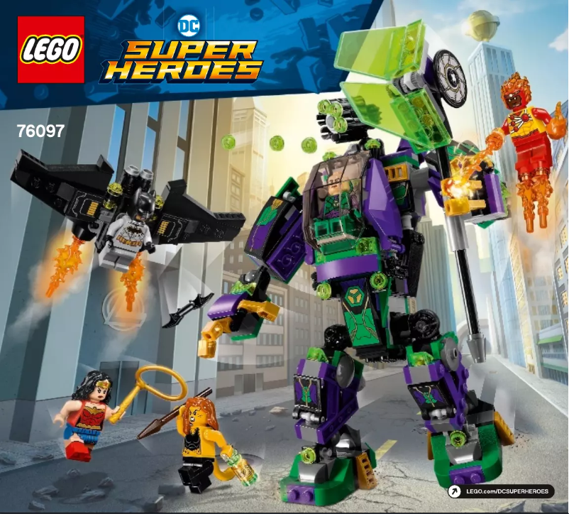 Page n°1 - Manuel utilisateur Lego DC Super Heroes 76097