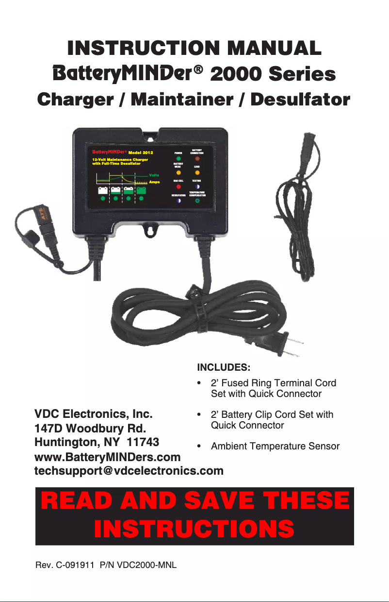 Image de la première page du manuel de l'appareil 2012-AGM