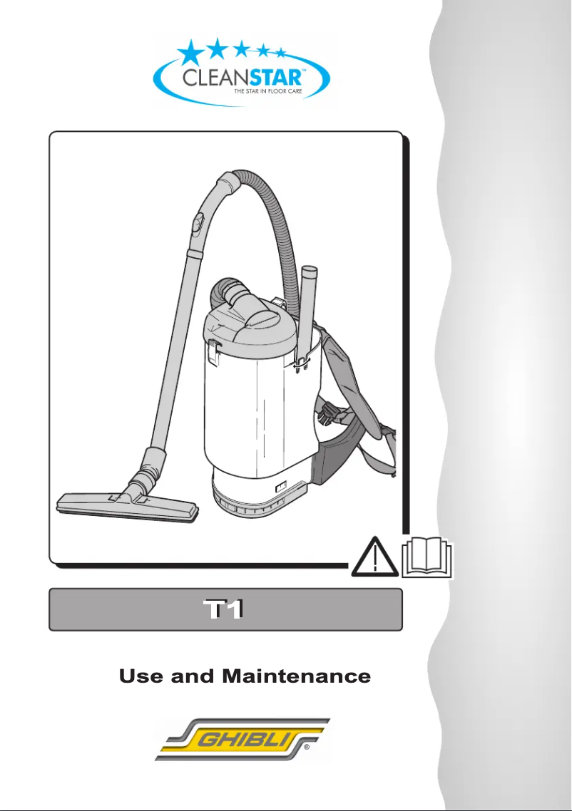 Page n°1 - Manuel utilisateur CleanStar Ghibli T1