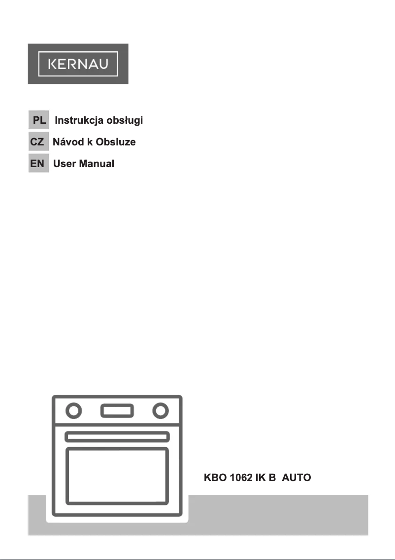 Page 1 de la notice Mode d'emploi Kernau KBO 1062 IK B AUTO