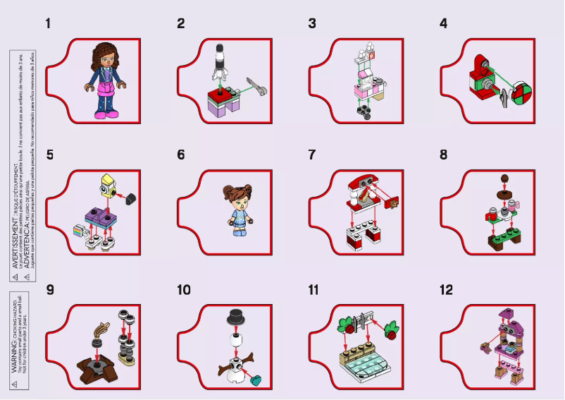 Page n°1 - Manuel utilisateur Lego Friends 41706