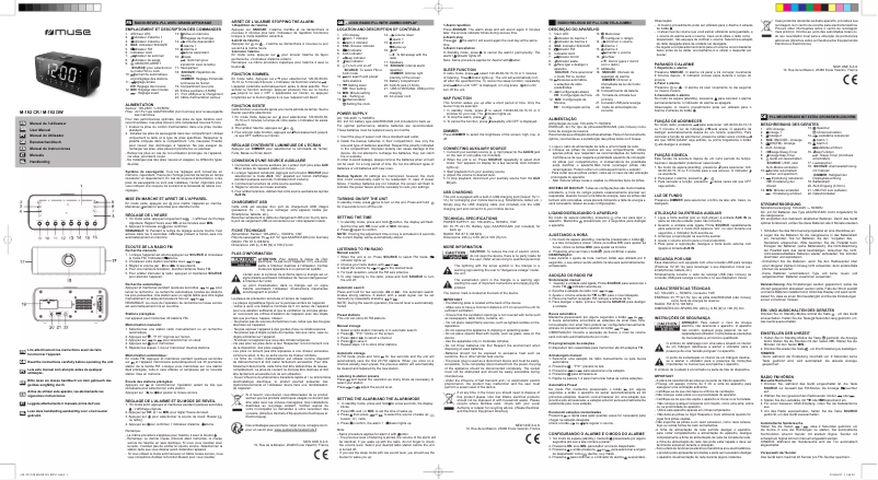 Page 1 of the manual User Manual Muse M-192