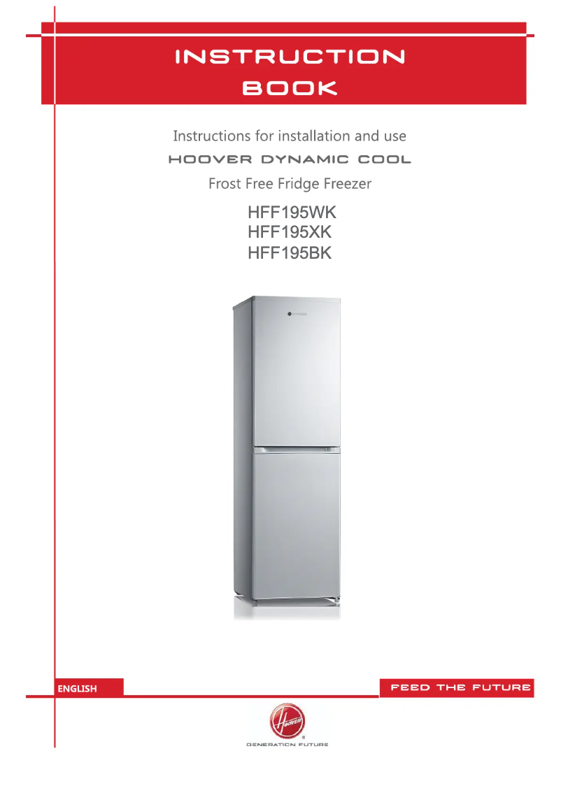 Page n°1 - Manuel utilisateur Hoover HFF 195 BK