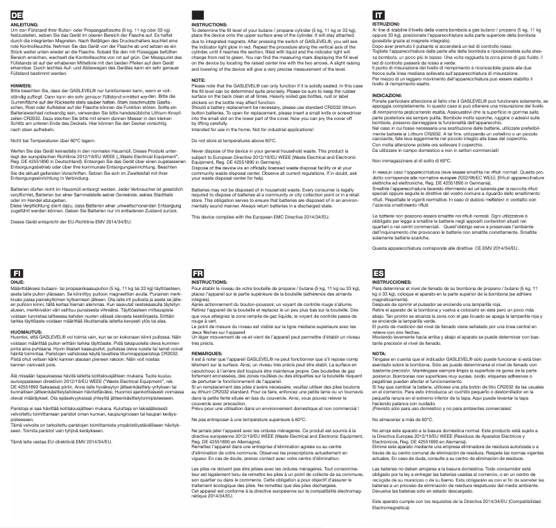 Image de la première page du manuel de l'appareil 854048