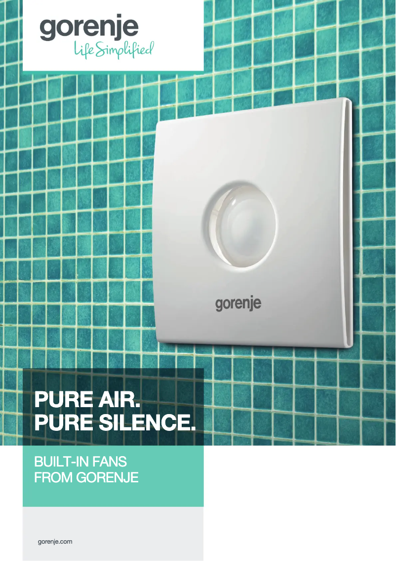 Image de la première page du manuel de l'appareil BVX120WTS