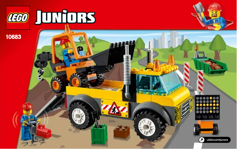 Page n°1 - Manuel utilisateur Lego Juniors 10683