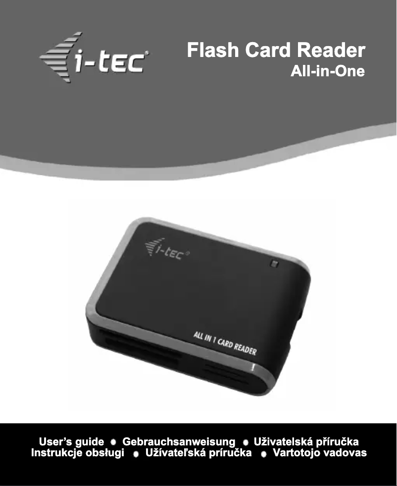 Page 1 de la notice Manuel utilisateur i-TEC USBALL3