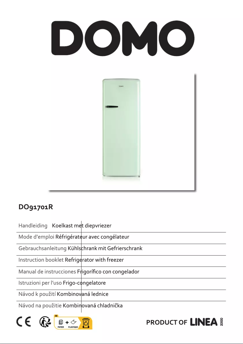 Image de la première page du manuel de l'appareil DO91701R