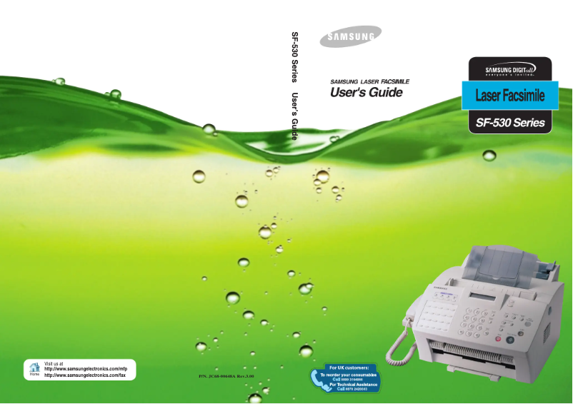 Page n°1 - Manuel utilisateur Samsung CF-531P