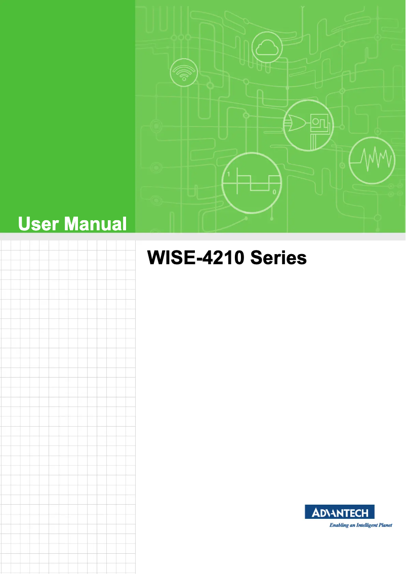 Page n°1 - Manuel utilisateur Advantech WISE-4210-APNA