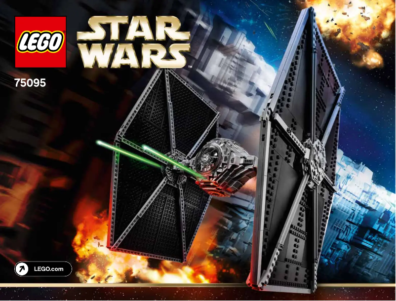 Page 1 de la notice Manuel utilisateur Lego Star Wars 75095