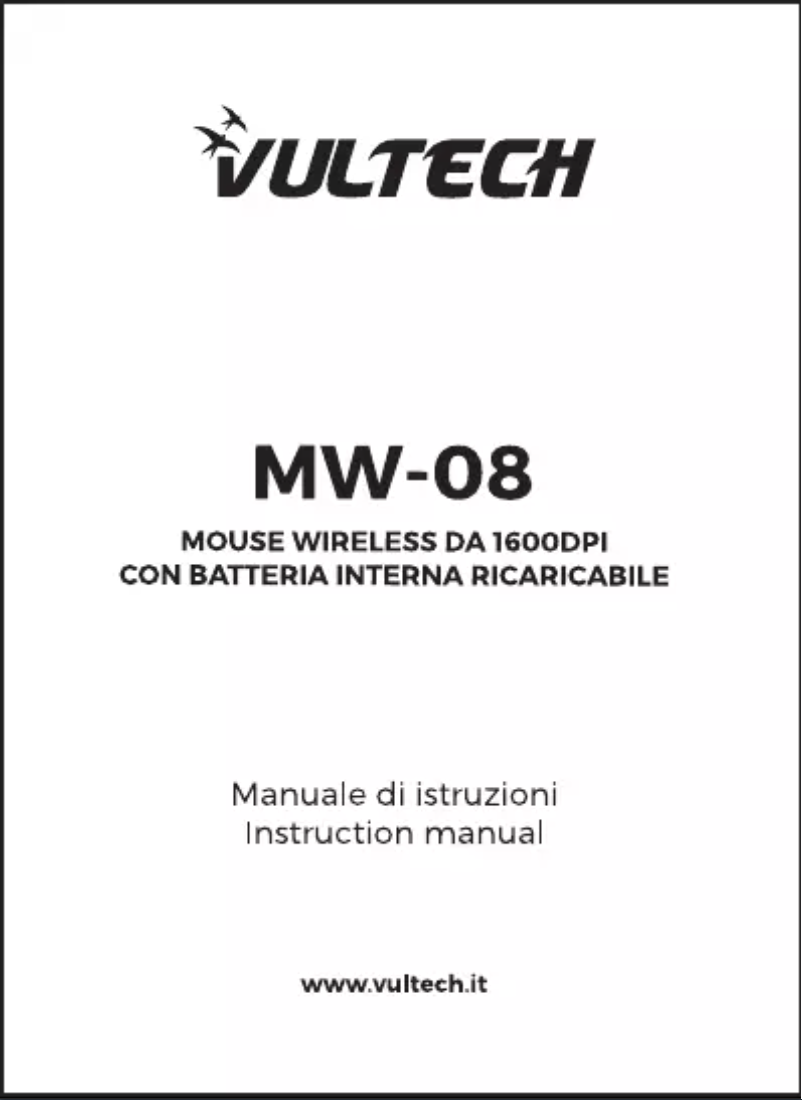 Page n°1 - Manuel utilisateur Vultech MW-08