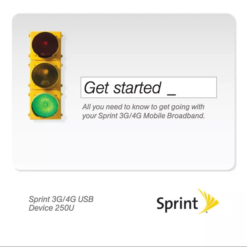 Page 1 de la notice Manuel utilisateur Netgear AirCard 250U