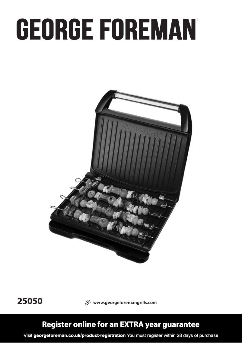 Image de la première page du manuel de l'appareil 25050