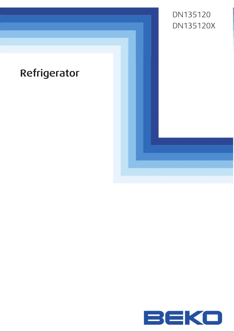 Image de la première page du manuel de l'appareil DN135120