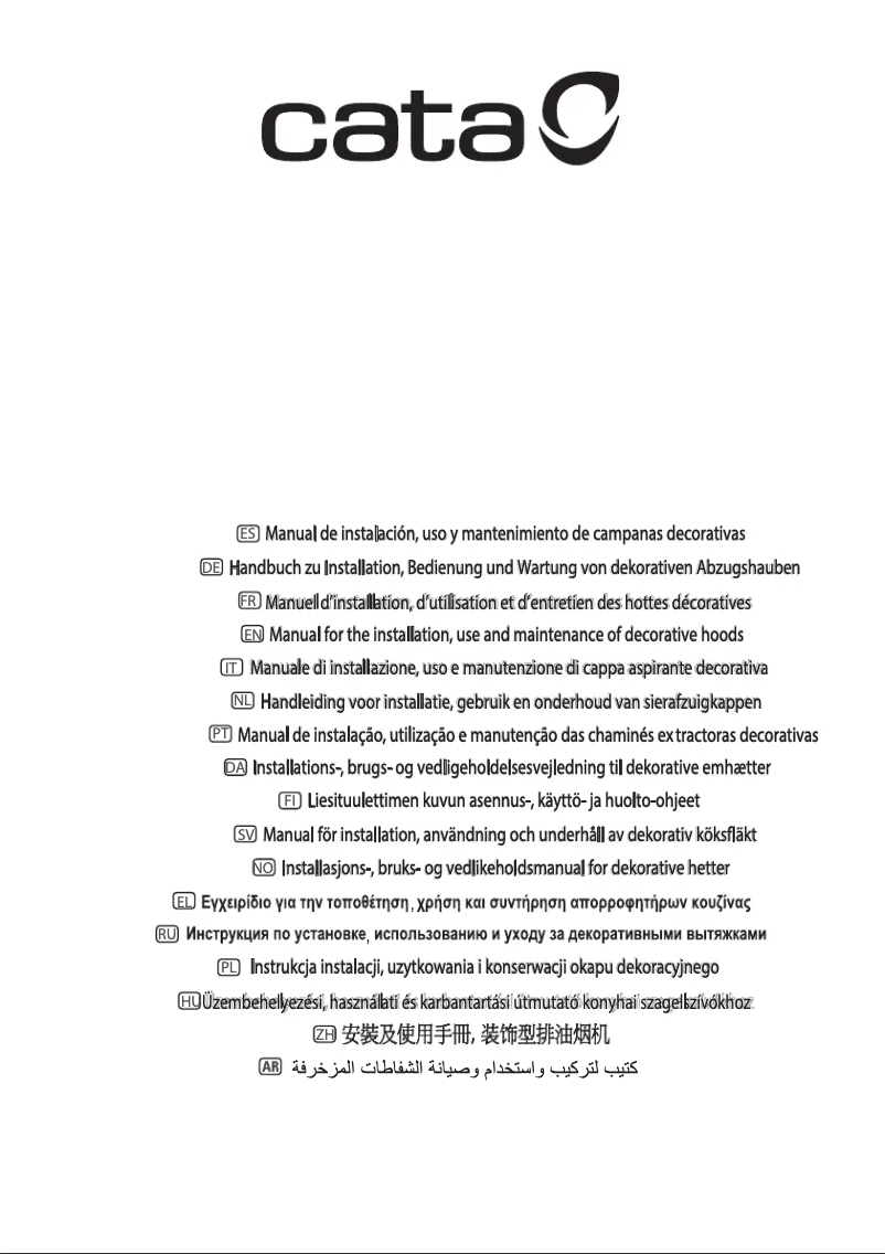 Page 1 de la notice Manuel utilisateur CATA Sirin 1000