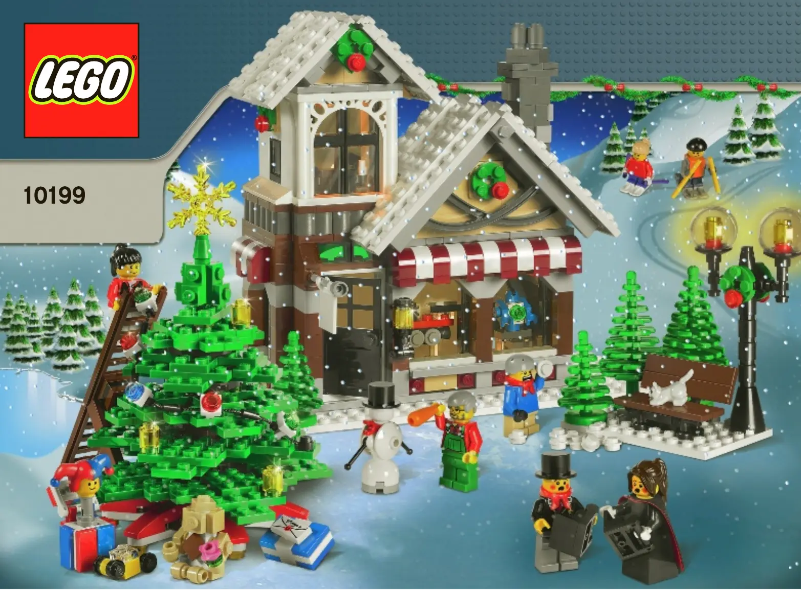 Page 1 de la notice Manuel utilisateur Lego Winter Toy Shop
