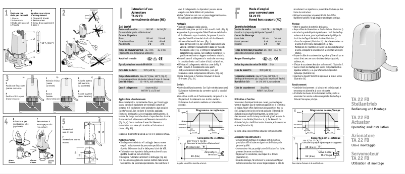 Page n°1 - Manuel utilisateur Salus TA 22