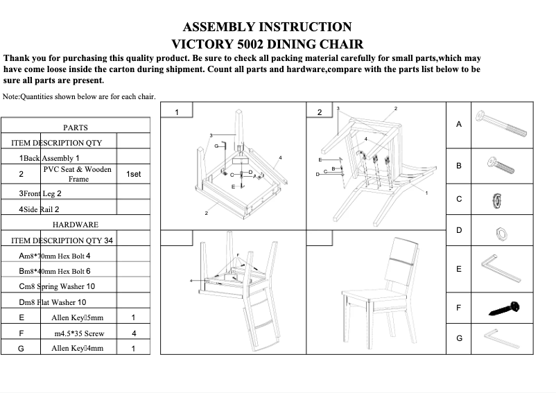 Página 1 del manual Manual de usuario Talgø Victory 5002