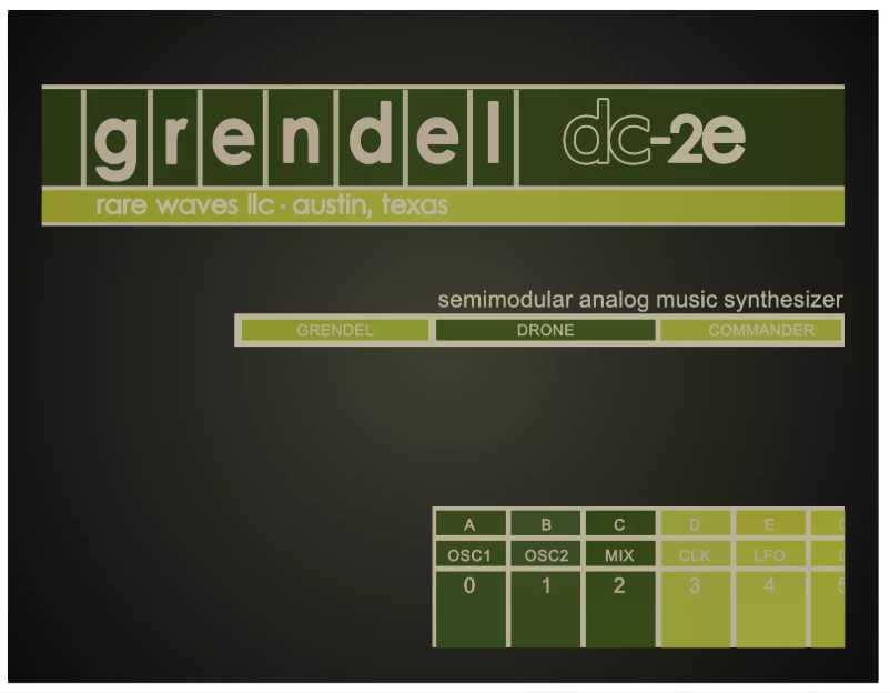 Page n°1 - Manuel utilisateur Grendel DC-2e