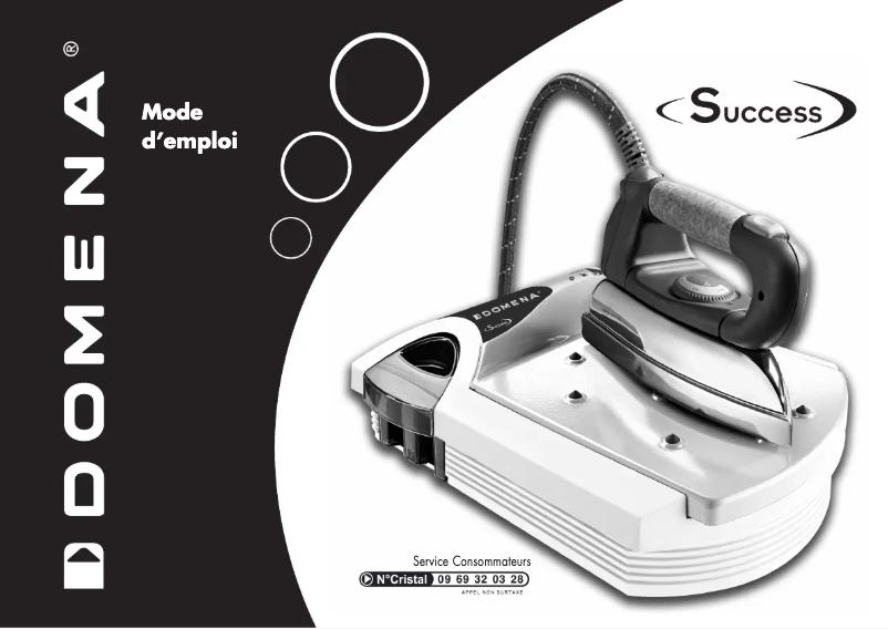 Page 1 de la notice Manuel utilisateur Domena Success pro