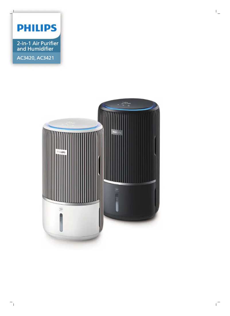 Page 1 de la notice Manuel utilisateur Philips AC3420